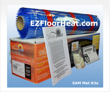 Floor Heat, Hydronic, Under Floor Heating, Easy Radiant Heated Floors